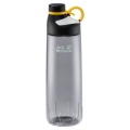 Jack Wolfskin Drinking Bottle Mancora 1.0 (indestructible wide-mouth bottle with drinking spout) 1 liter phantom grey